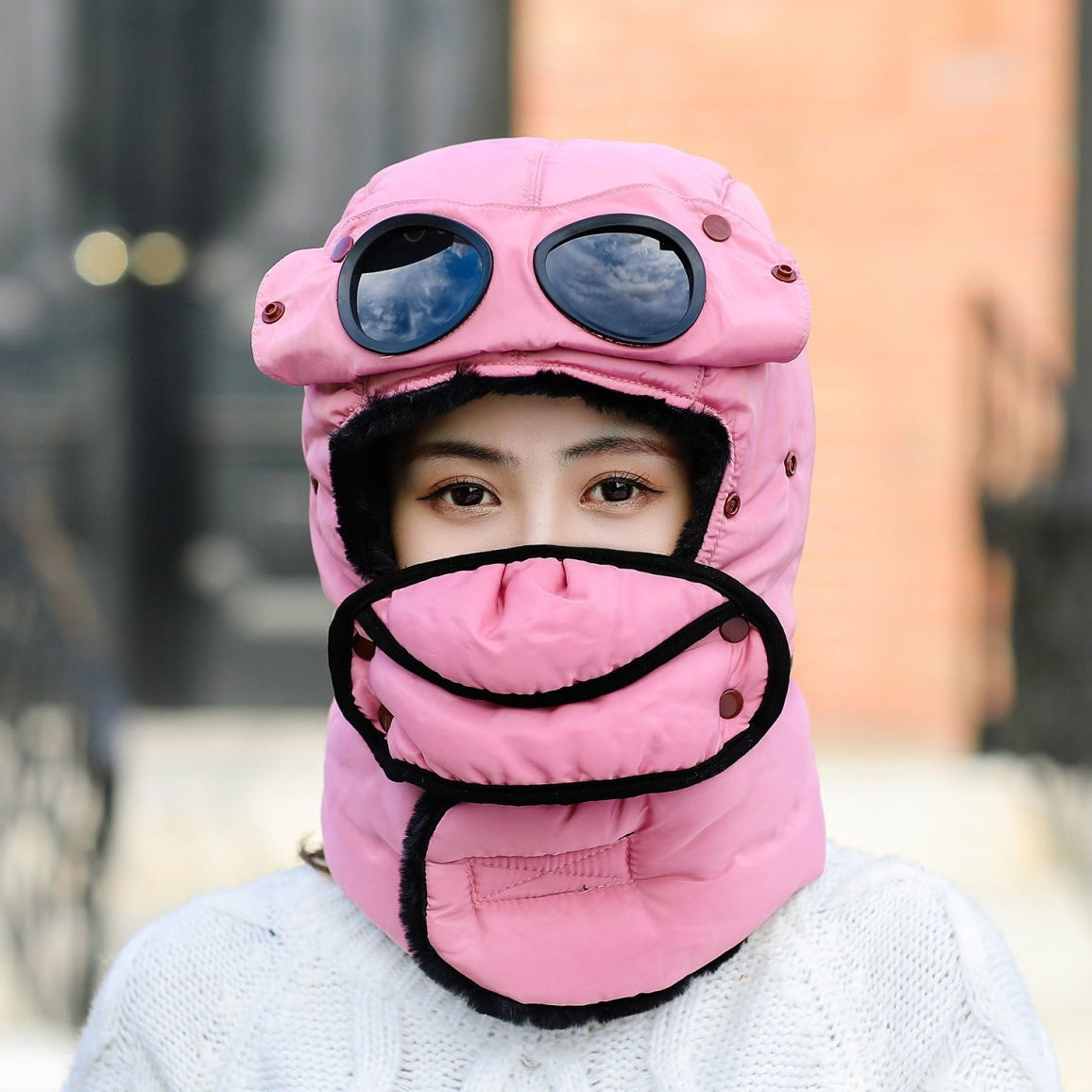 Insulated Warm Beanie for Cold Weather Outdoor Sports - Halri