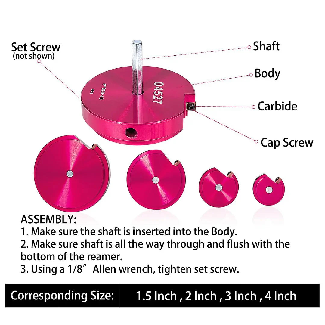 Essential Pipe Reamer Set for PVC and ABS Pipes