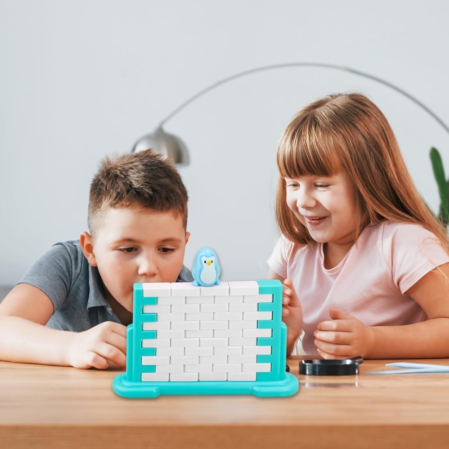 3PCS Penguin Trap Game with Fun and Safe Play Builds Logic, Hand-Eye Coordination, Easy Assembly for Kids Ages 3+