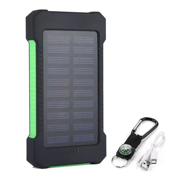 Compact Solar Charged Power Bank