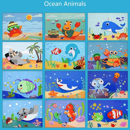 Fun DIY 3D Animal Sticker Kit
