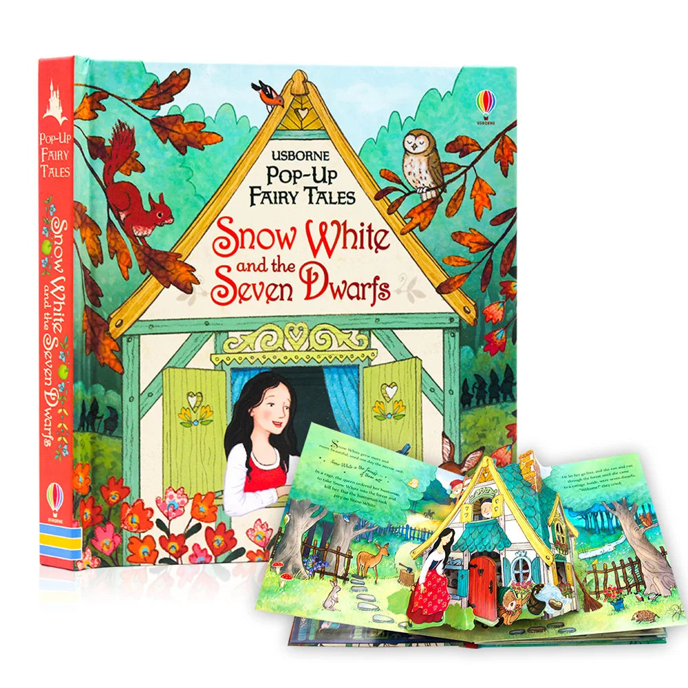 Colorful 3D Pop Up Story Book for Kids