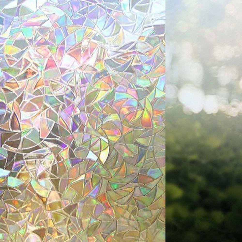 Colorful Glass Window Privacy Sticker Film - Befez