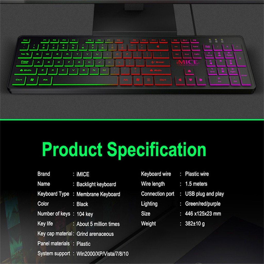 Fast Gaming Computer Keyboard