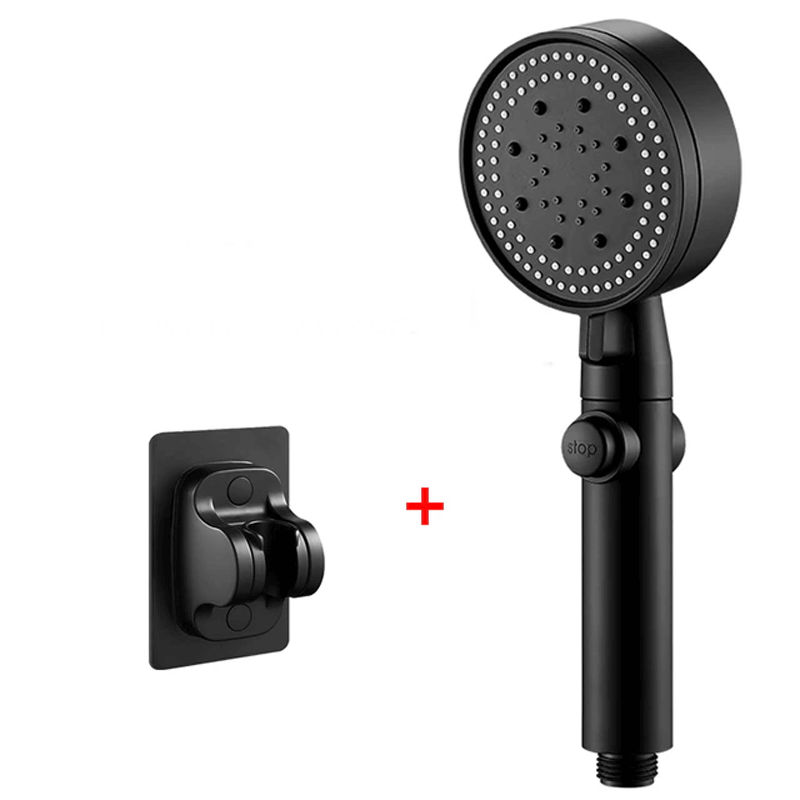 Halri Adjustable 5 Mode Shower Head with Control Button