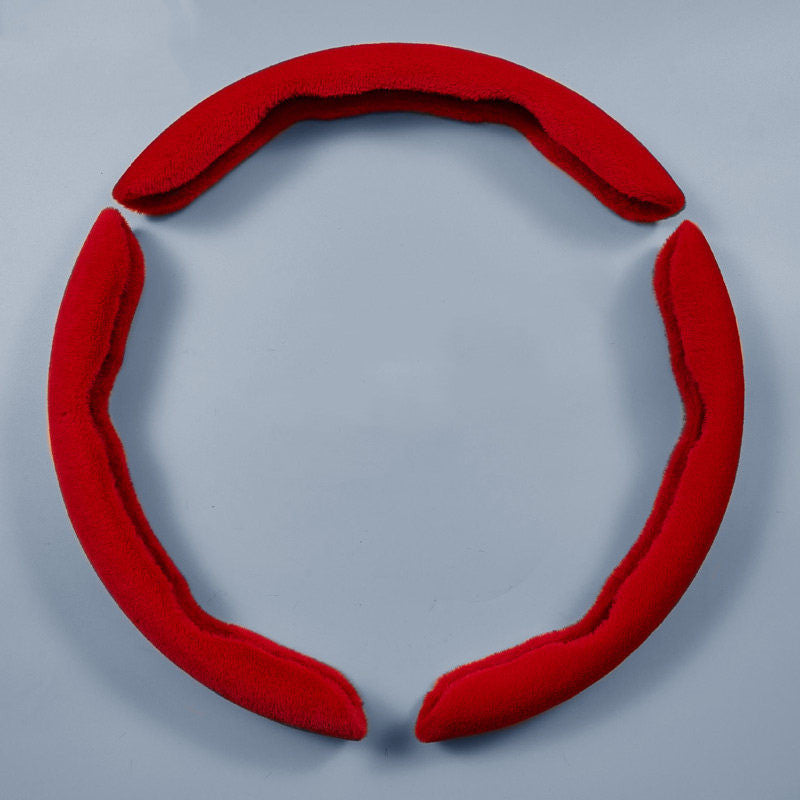 Warm Fuzzy Non Slip Car Steering Wheel Cover