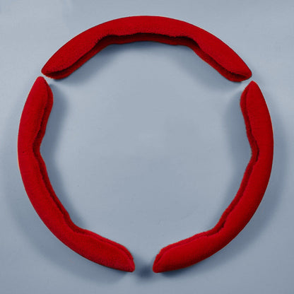 Warm Fuzzy Non Slip Car Steering Wheel Cover