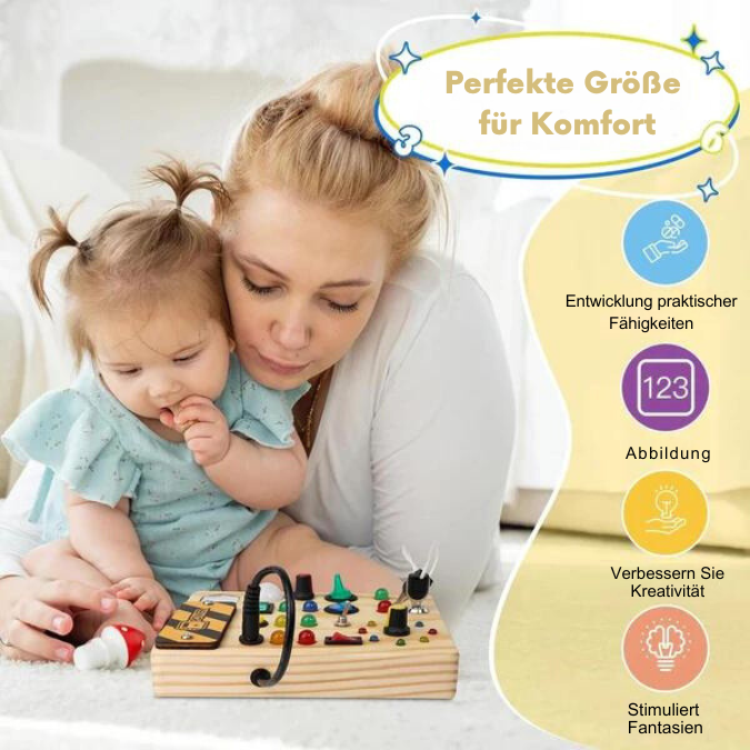 Interactive LED Learning Activity Board Toy