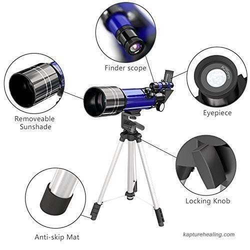 Easy Space Telescope Kit with 150X Zoom and Barlow Lens