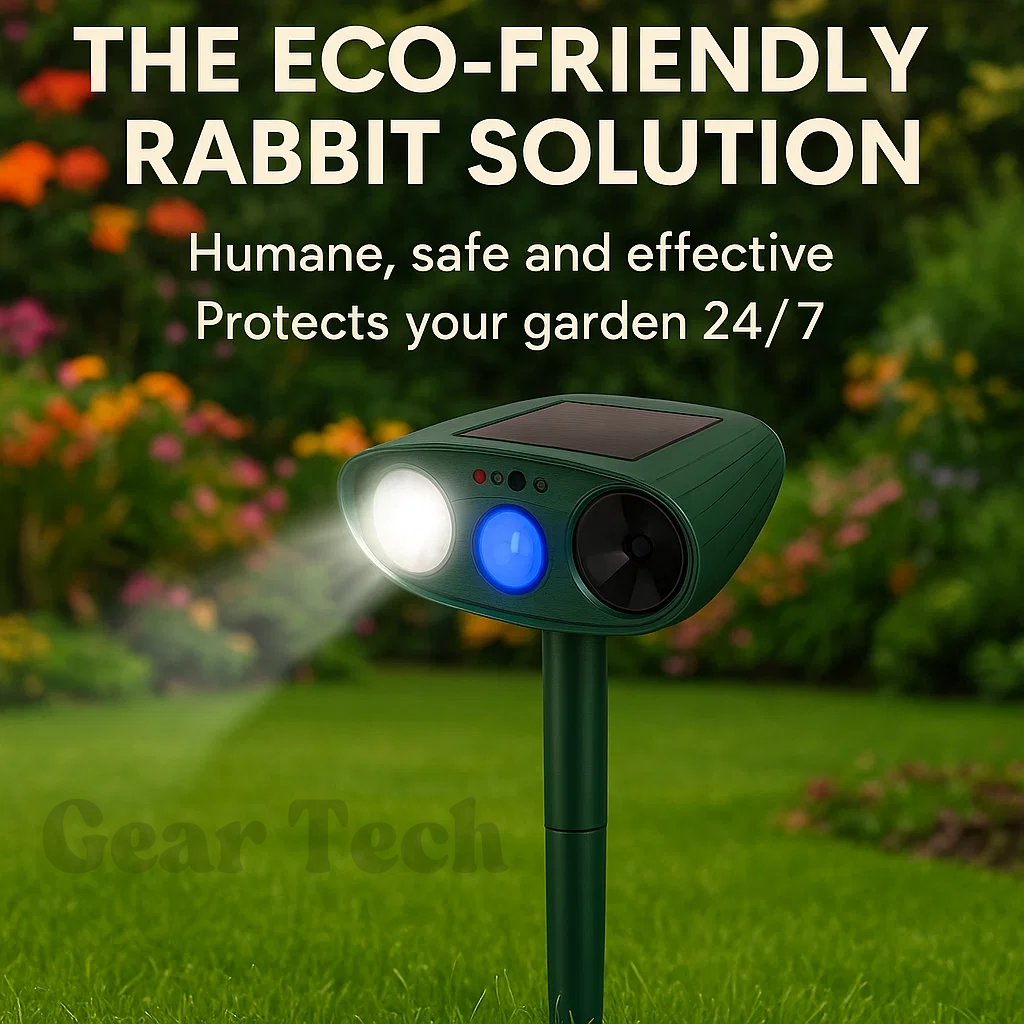 Outdoor Animal Repellent with Motion Sensor Lights - Halri