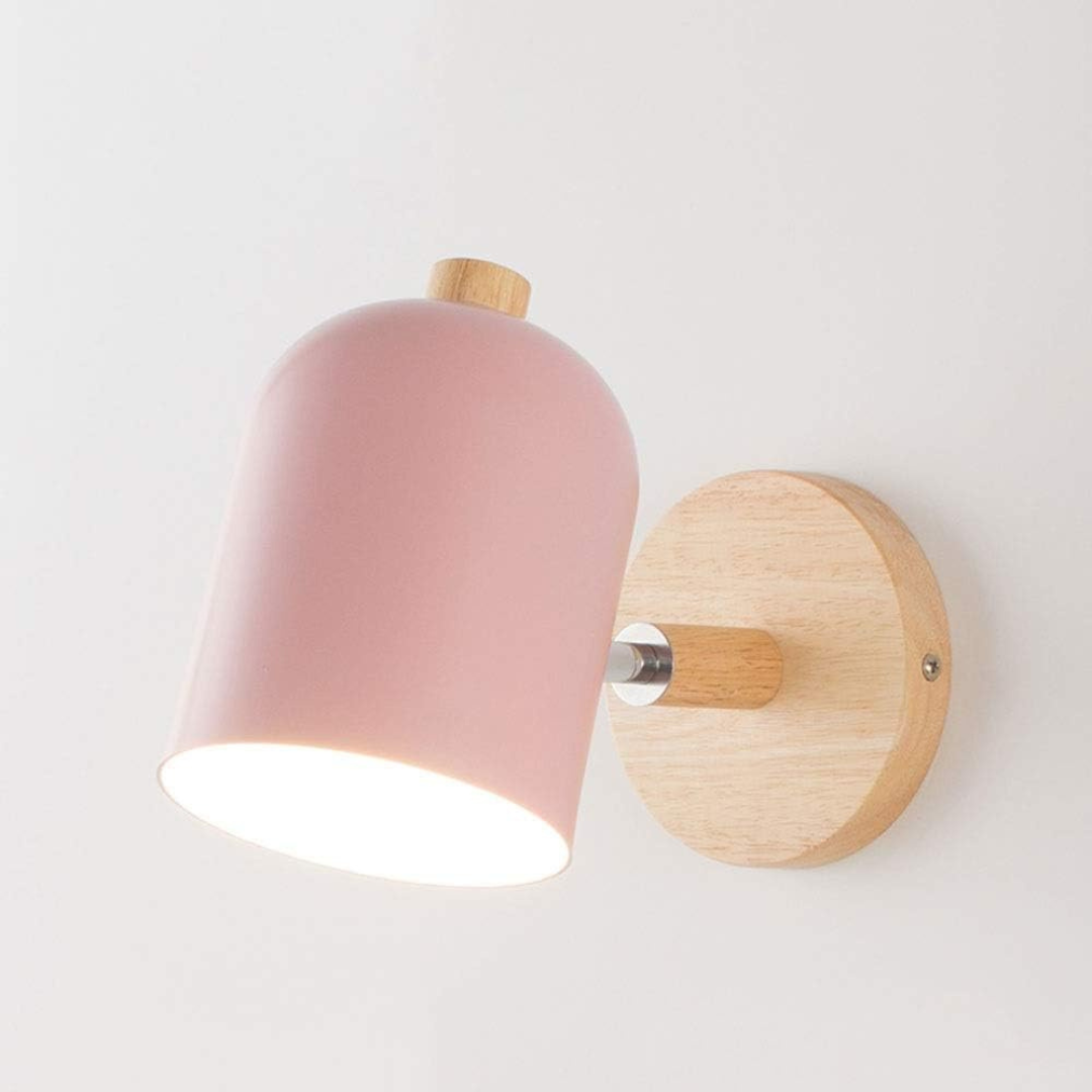 Rustic Wood Wall Light Fixture