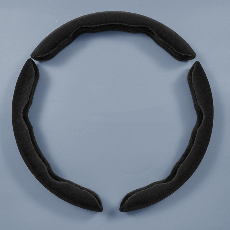 Warm Fuzzy Non Slip Car Steering Wheel Cover