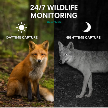 High Resolution Wildlife Camera 16MP 1080P