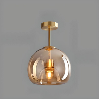 Simple Modern Overhead LED Lamp