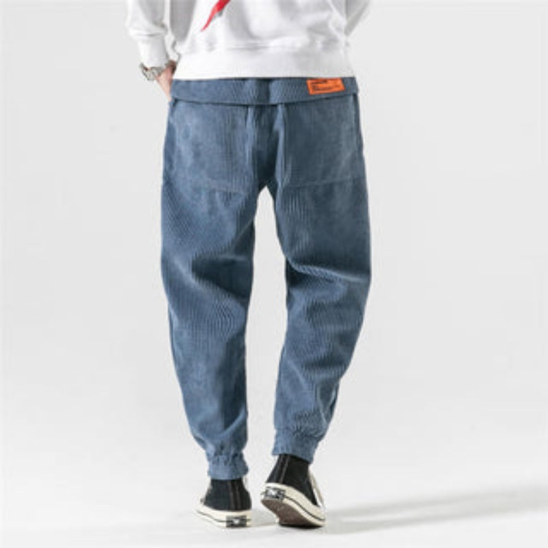 Comfortable Loose Fit Jogger Pants with Side Pockets