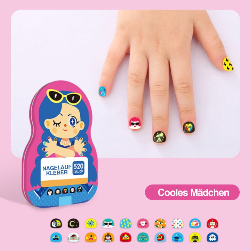 Fun Kids Nail Art Sticker Set