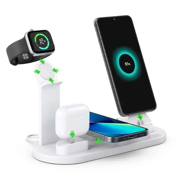 Wireless Charging Dock with MagSafe for iPhone & Watch