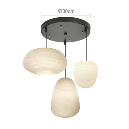 Beautiful Opal Glass Hanging Lamp
