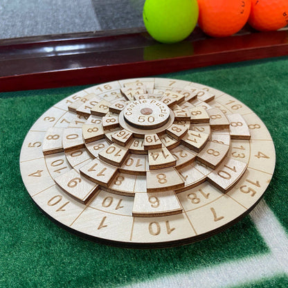 Challenging Wooden Brain Teaser Puzzle Toy