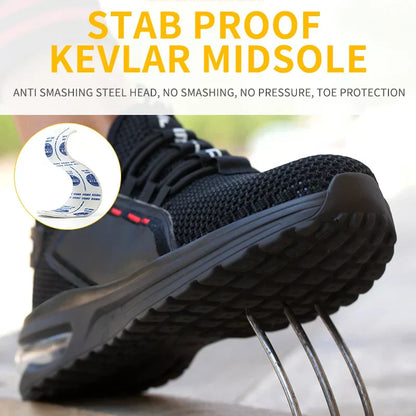 Comfortable Safety Work Boots – Durable Slip Resistant Shoes