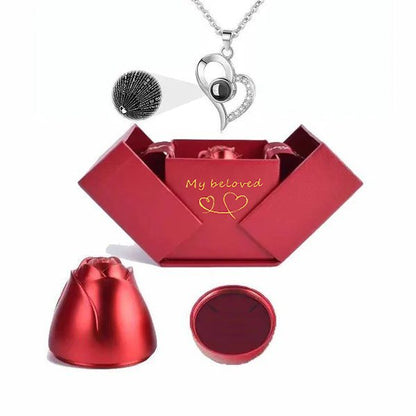 Romantic I Love You Language Heart Necklace