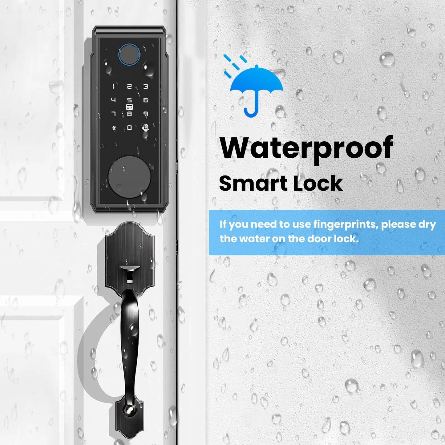 Electronic Touchscreen Home Door Lock