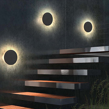 Slim Outdoor LED Wall Light Up Down Exterior Lamp