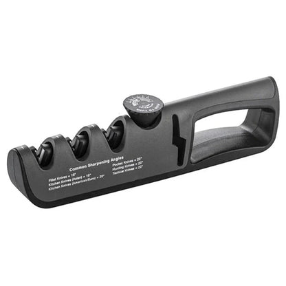 Compact 4-in-1 Sharpener for Knives and Scissors