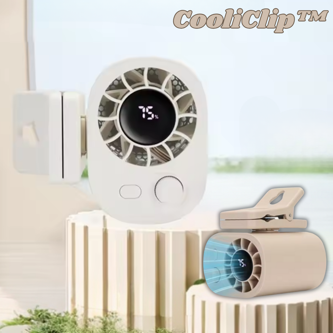 Portable Compact Cooling Clip - Halri