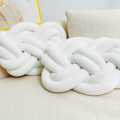Plush Cloud Pillow with Button Detail