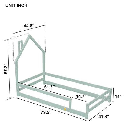 Low Profile Twin Size Mattress Bed