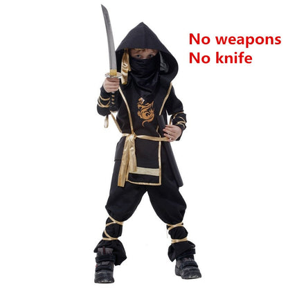 Kids Ninja Halloween Outfit Set