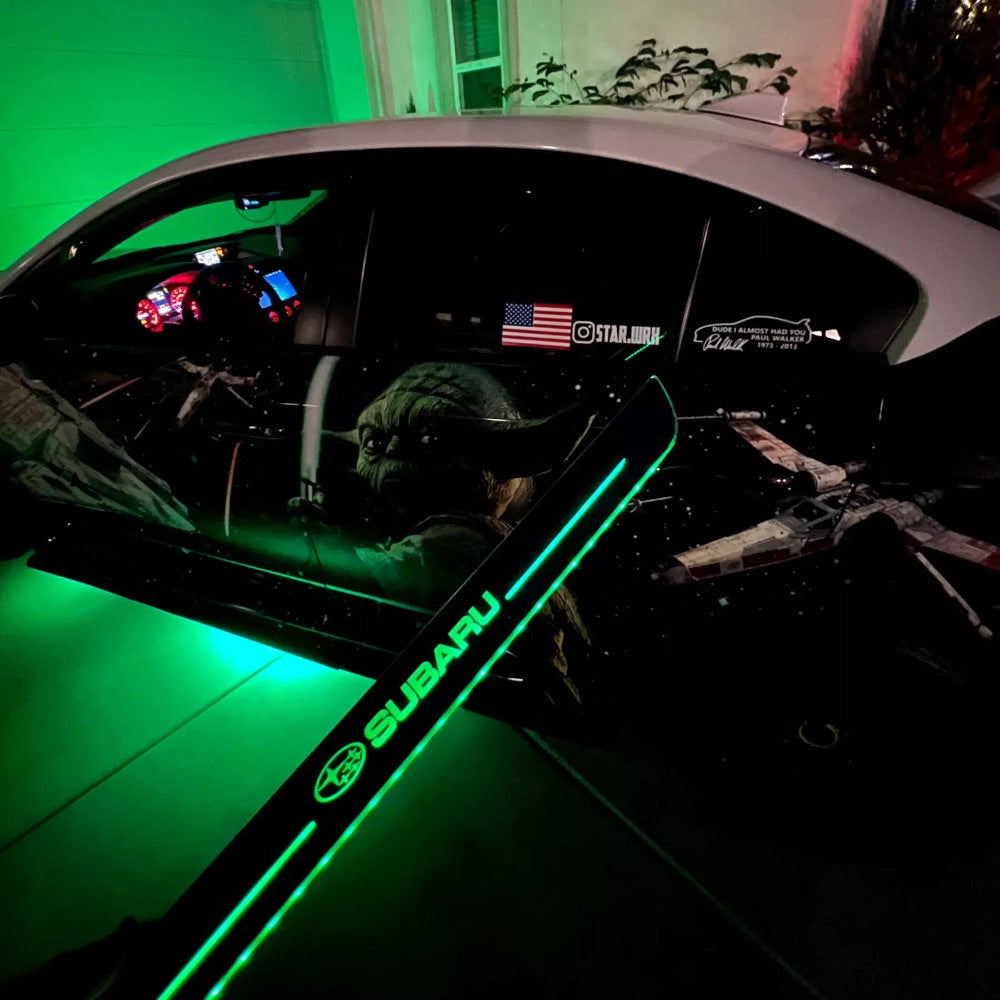 Premium LED Car Door Sills Upgrade Kit