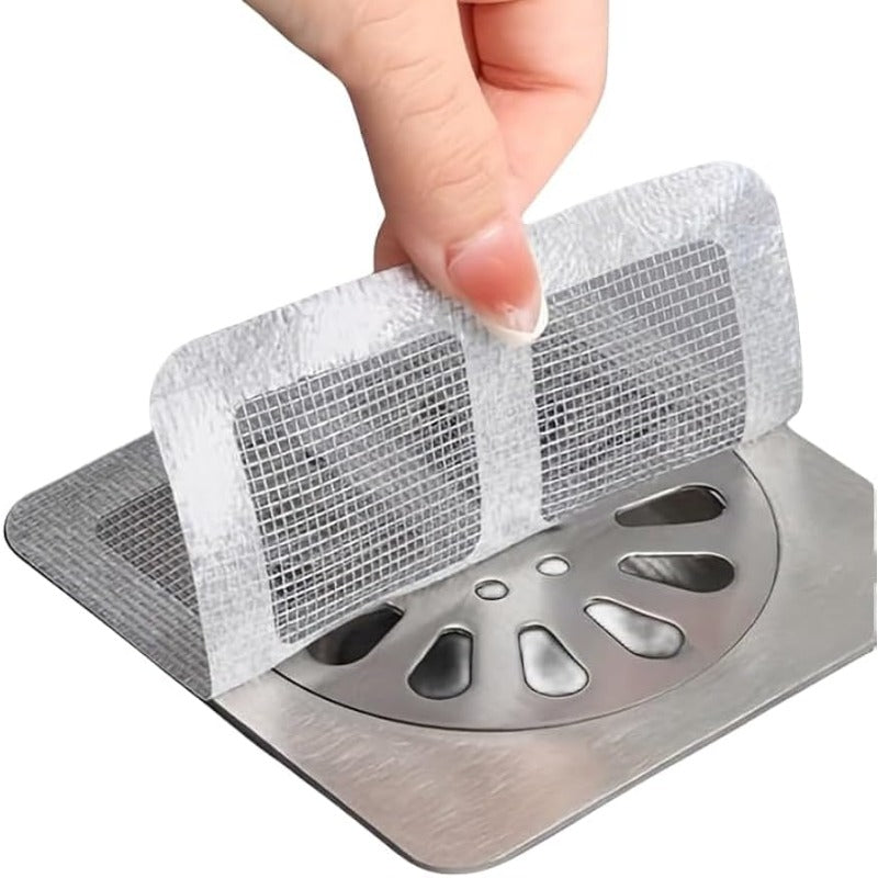 Stick-On Drain Hair Catcher & Bug Blocker Stickers