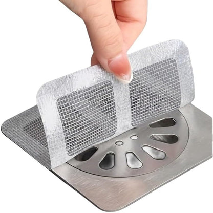 Stick-On Drain Hair Catcher & Bug Blocker Stickers