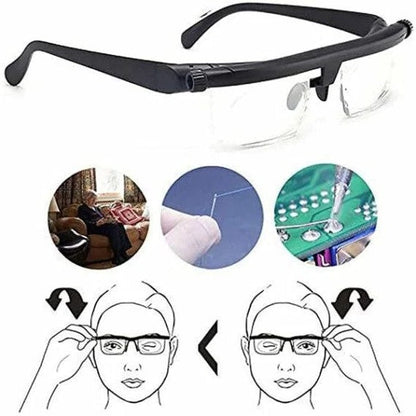 Prescription Glasses with Adjustable Lenses for Daily Wear