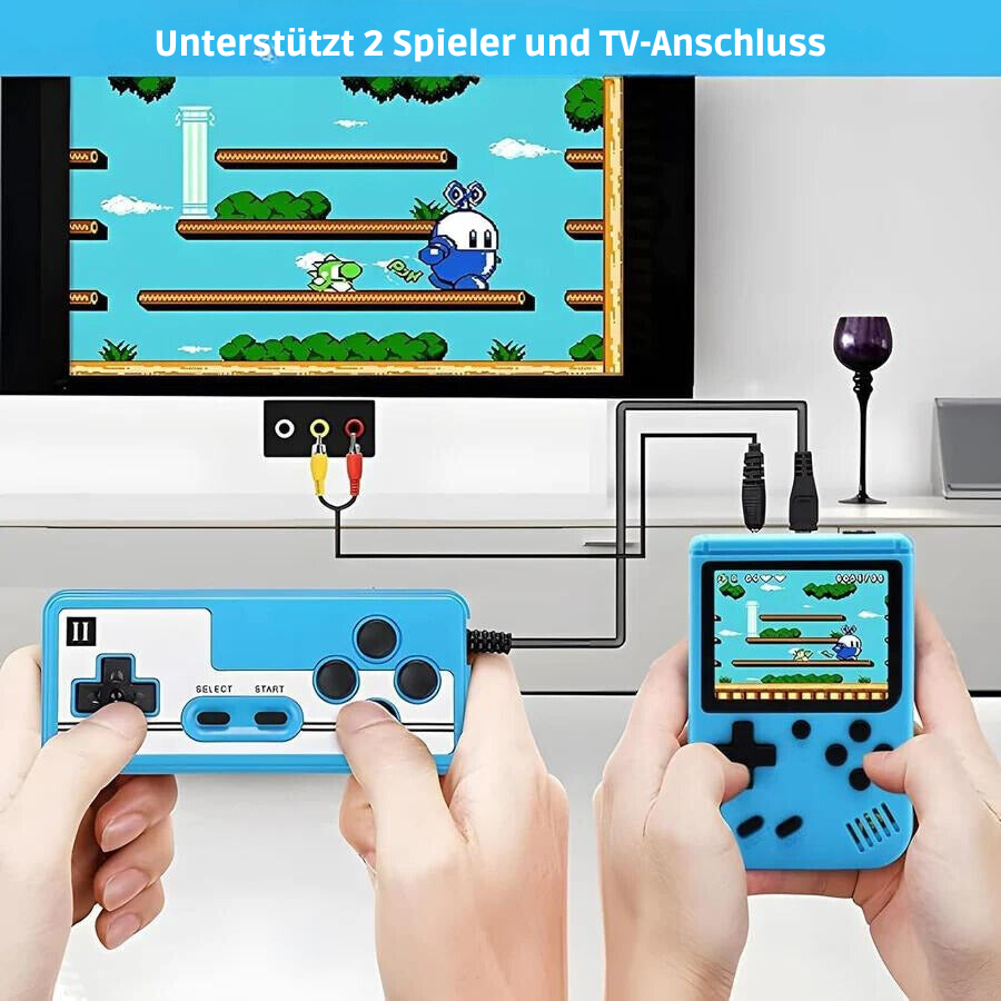 Portable Vintage Game Player with Classic Games