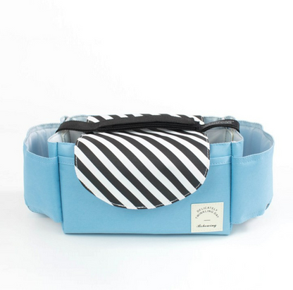 Practical Baby Stroller Storage Bag with Cup Holder