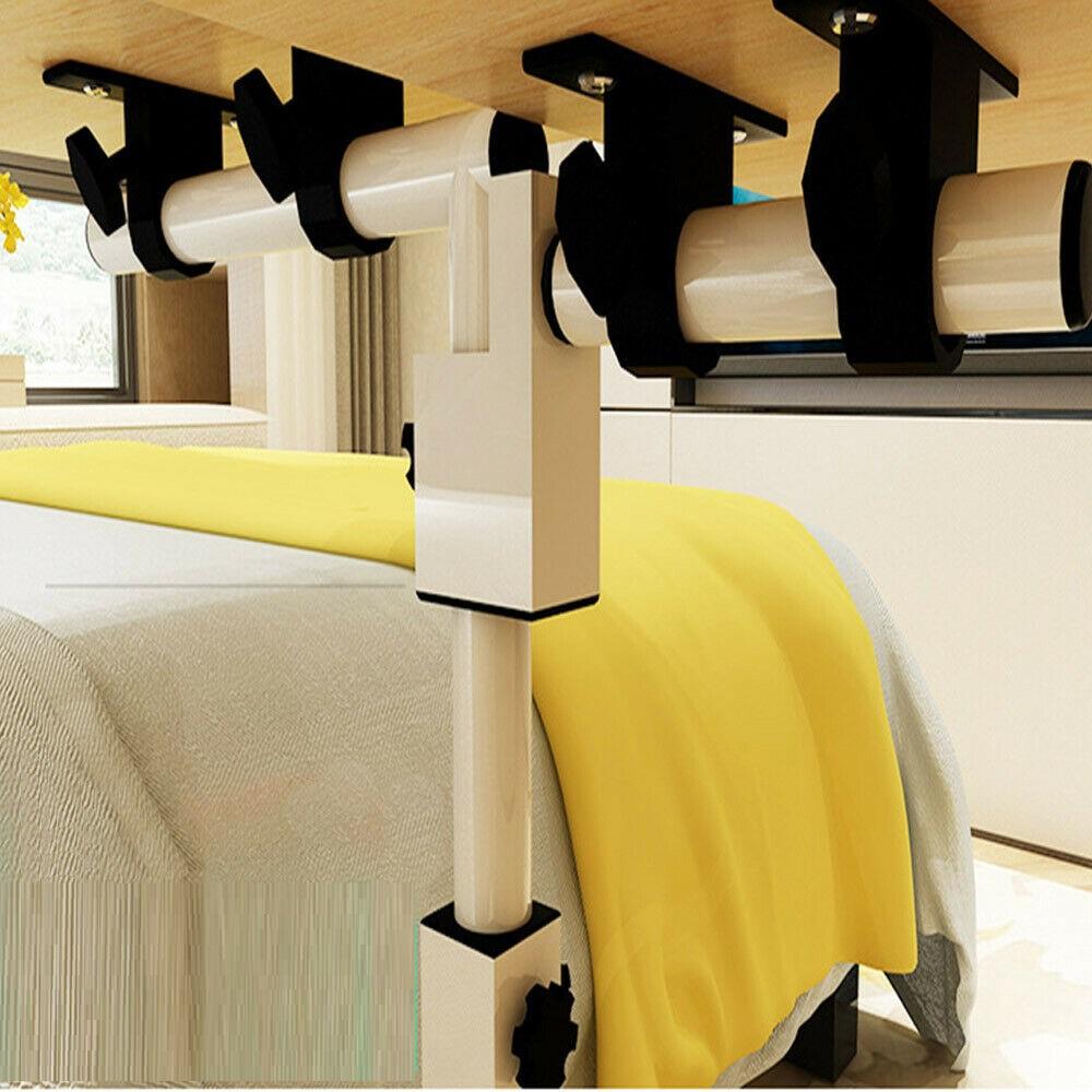 Ergonomic Height Adjustable Bedside Table with Wheels