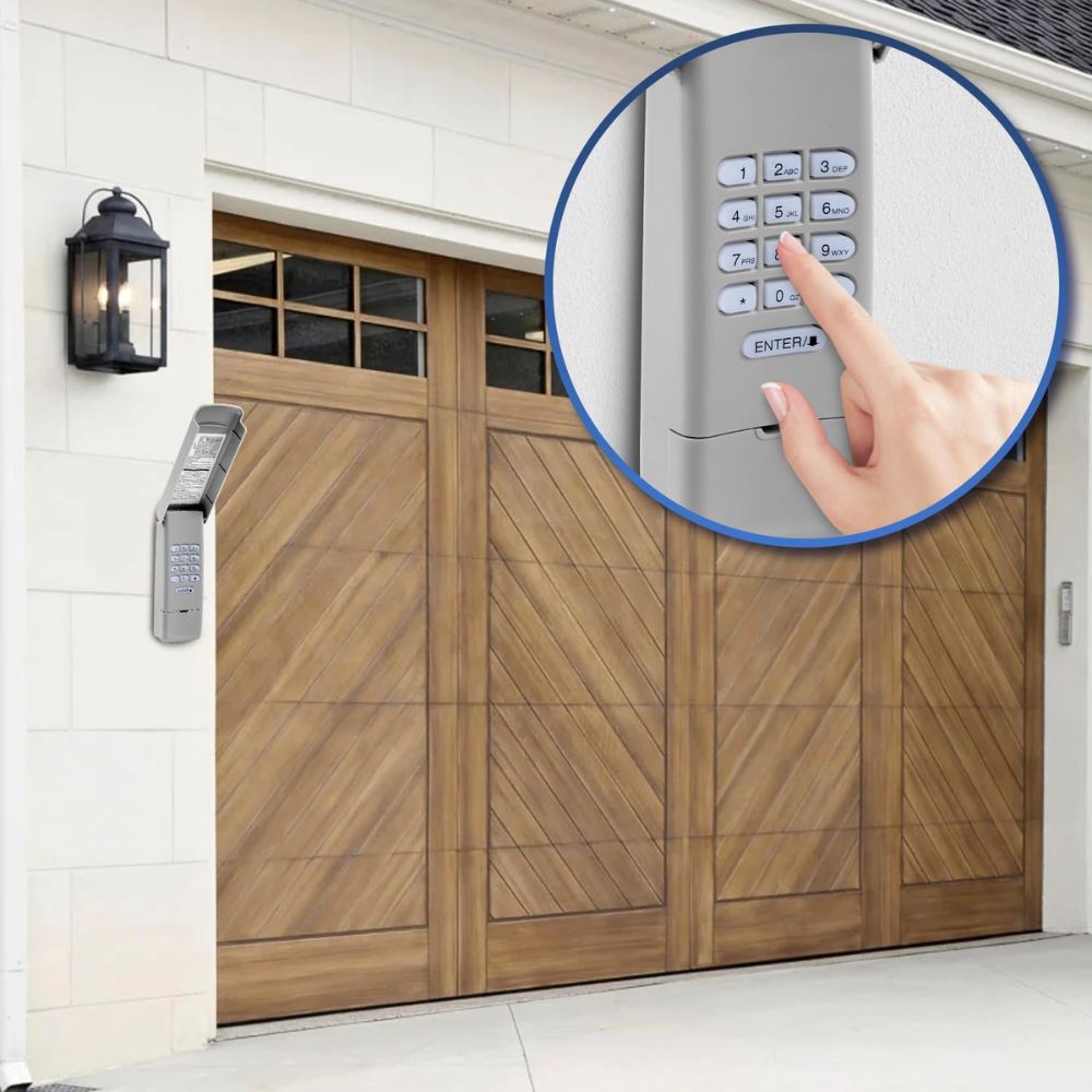 Easy Install Garage Door Keypad Opener Control