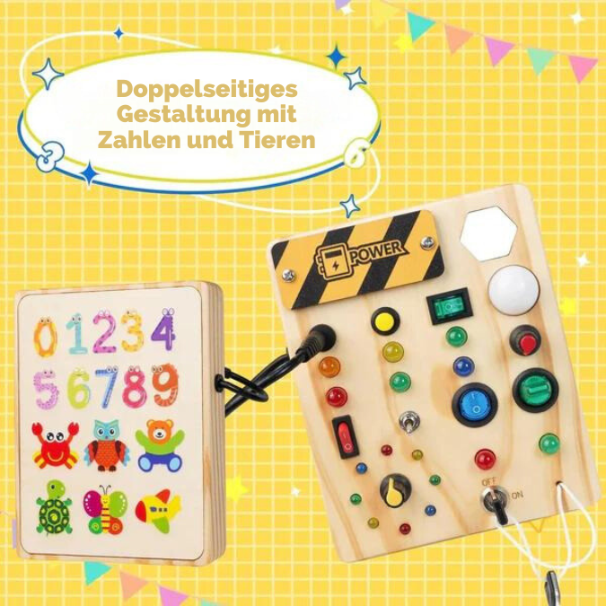 Interactive LED Learning Activity Board Toy