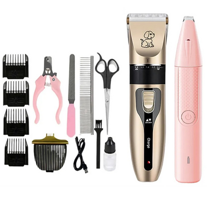 Quiet Pet Grooming Clippers with Sharp Blades