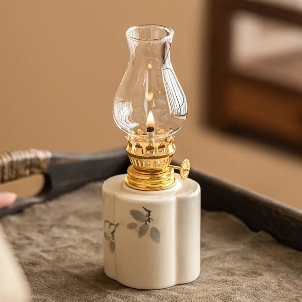 Warm Glow Outdoor Oil Lamp