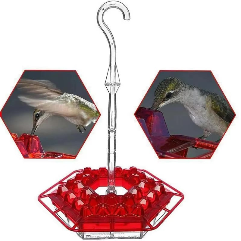 Easy Clean Hummingbird Feeder with 30 Feeders