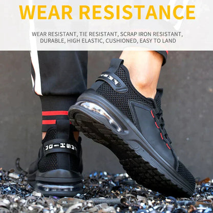 Comfortable Safety Work Boots – Durable Slip Resistant Shoes