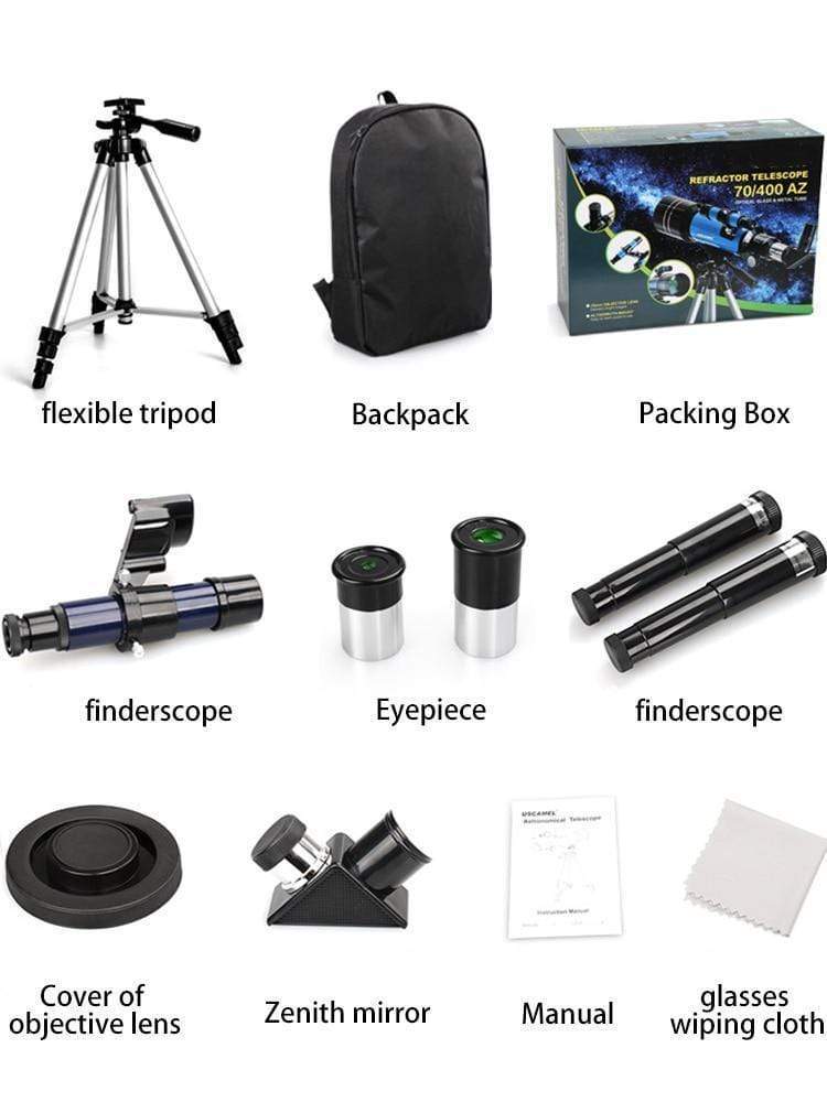 Easy Space Telescope Kit with 150X Zoom and Barlow Lens