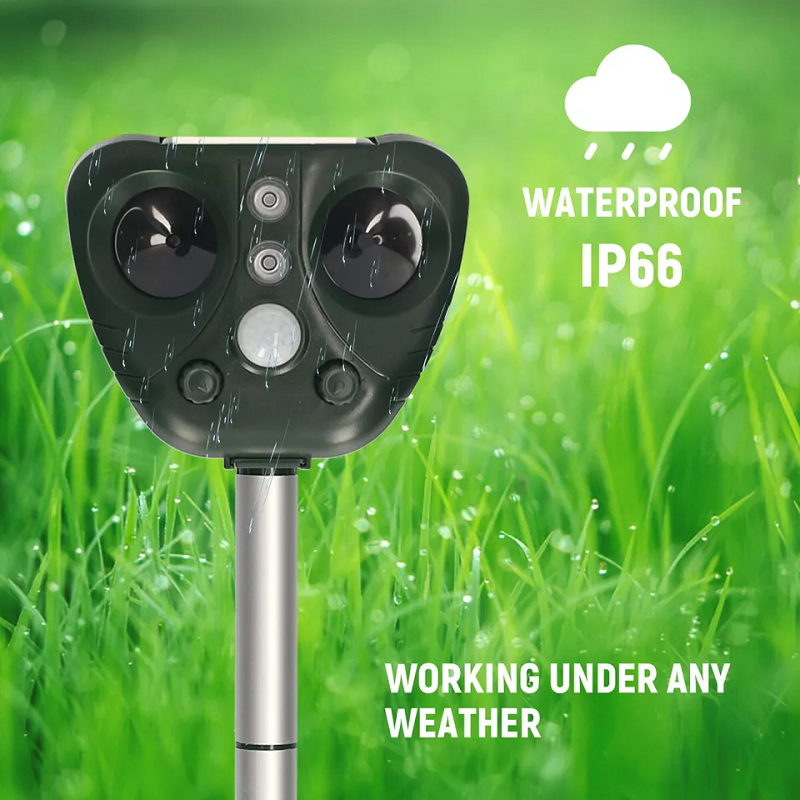 Outdoor Bird Repellent Ultrasonic Pest Control Device