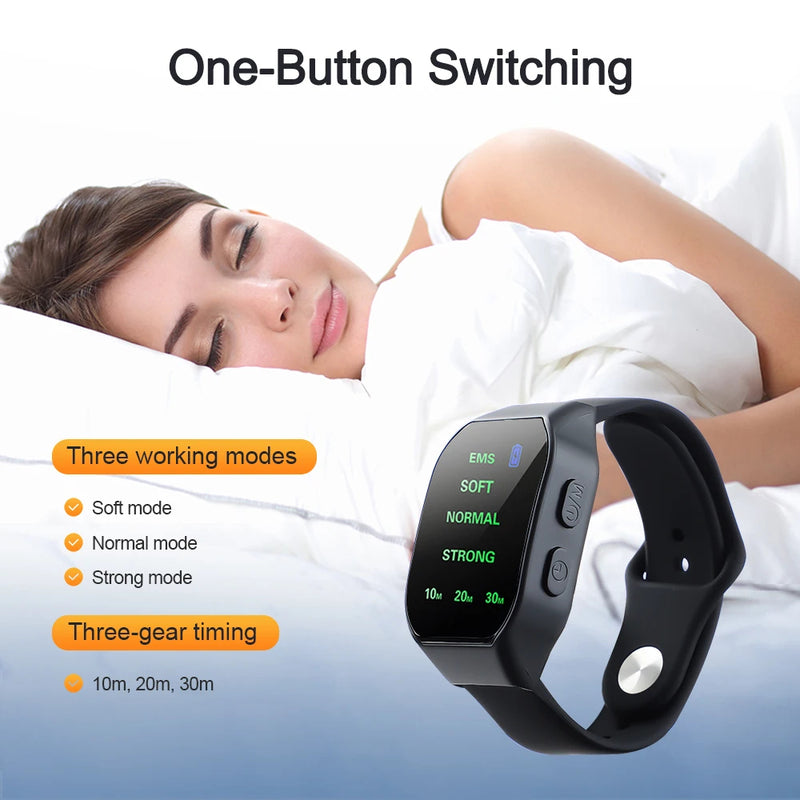 Relaxing Sleep Tracker with Gentle Pulse Therapy
