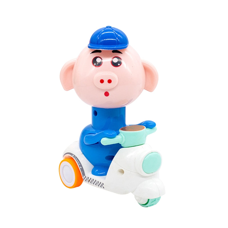 Fun Motorcycle Animal Toy Set