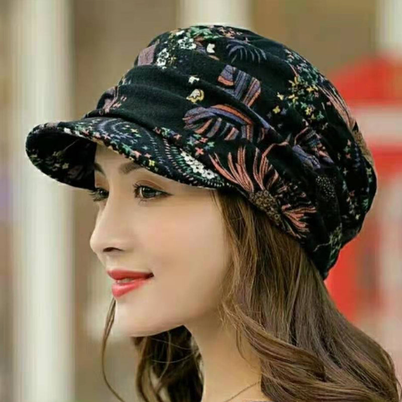 Halri | Cute Flower Folded Baseball Cap